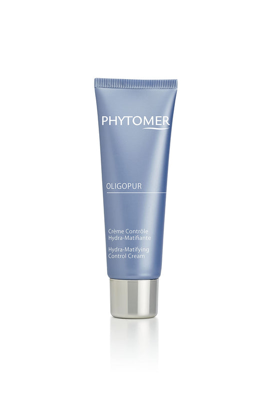 Phytomer OLIGOPUR Hydra-Matifying Face Moisturizer Cream | Hydrating Face Lotion for Oil Control | Restore Healthy, Clear Skin | For Combination & Oily Skin | 50ml