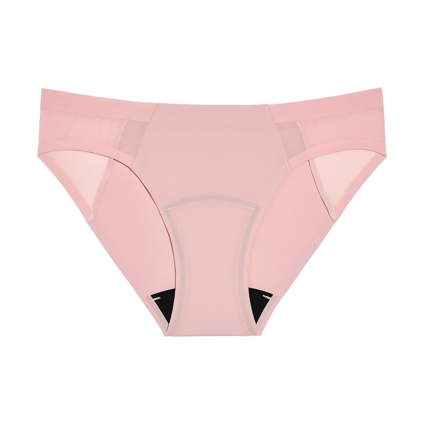 KNIX Women Leakproof Period Underwear No-Show Mesh Bikini – Light Flow Protection, Absorbs 1–3 Regular Tampons