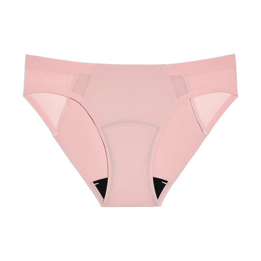 KNIX Women Leakproof Period Underwear No-Show Mesh Bikini – Light Flow Protection, Absorbs 1–3 Regular Tampons