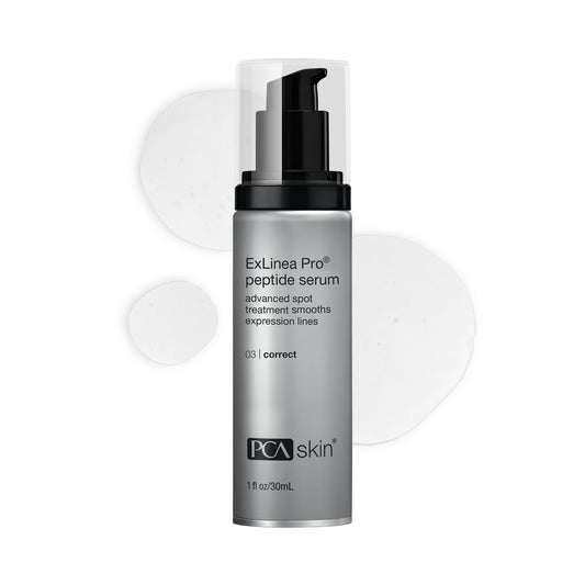 PCA SKIN ExLinea Pro Peptide Serum for Face, Peptide Complex, Helps Lift, Tighten, and Firm Skin and Reduces Wrinkle Depths, Hydrating Anti Aging for Women