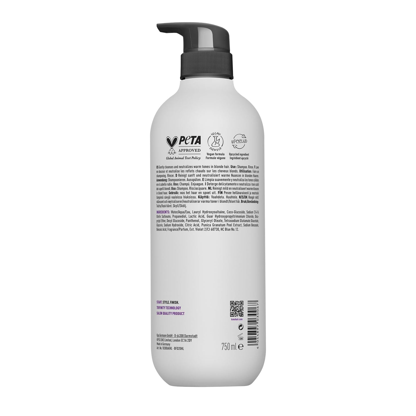 KMS COLORVITALITY Blonde Illuminating Purple Conditioner