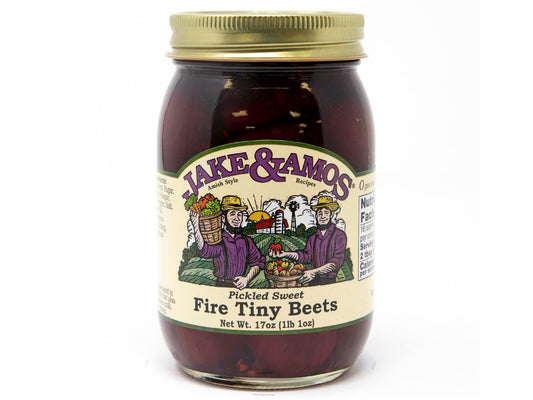 Jake & Amos - Sweet Fire Tiny Beets / 2 - 16 Oz. Jars