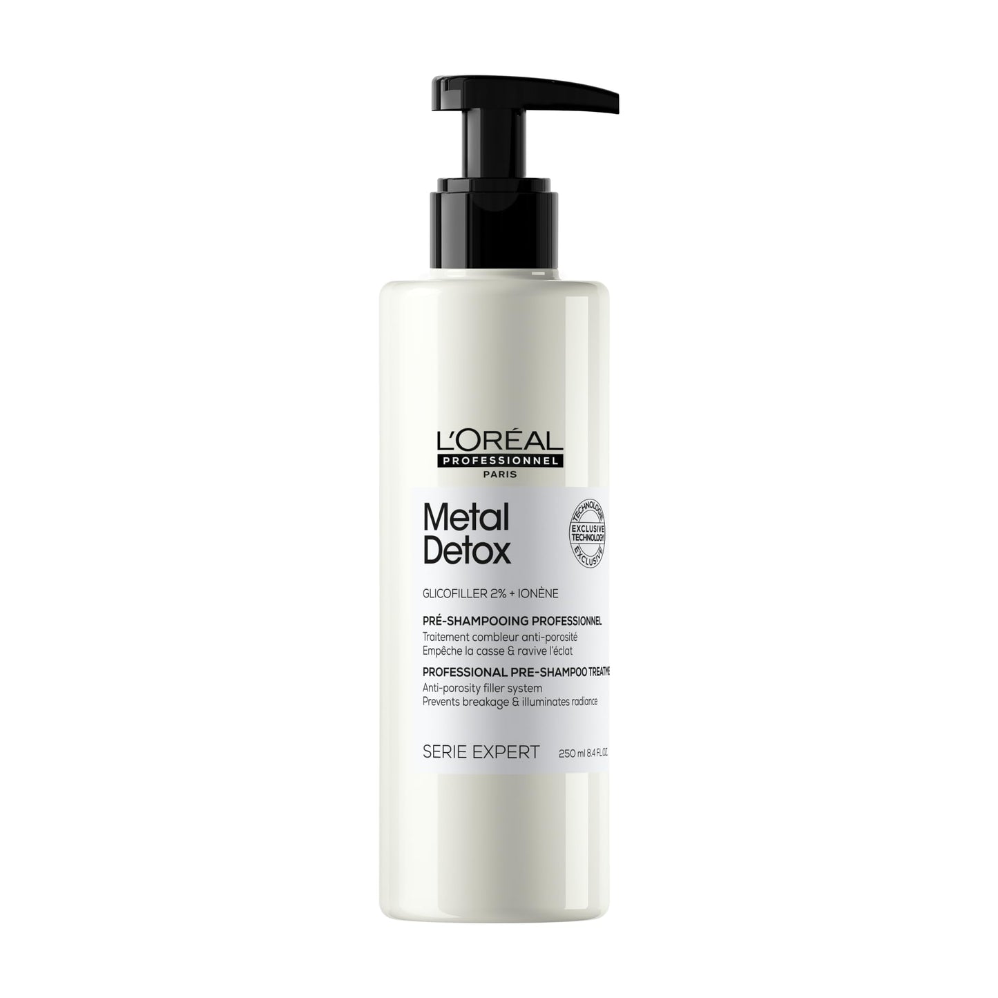 L'Oréal Professionnel Paris Metal Detox Pre-Shampoo Treatment - Strengthens, Refills Micro-Breaks and Protects Against Hard Water Metals, For Damaged and Color-Treated Hair