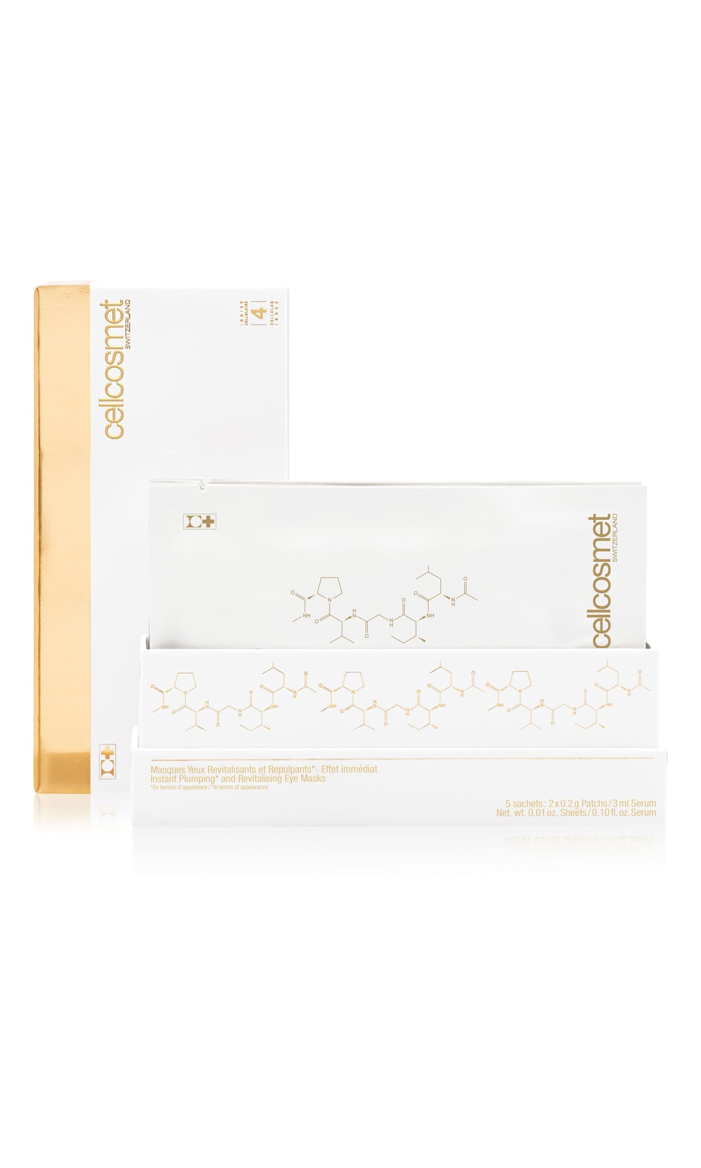 Cellcosmet CellCollagen Contour presoaked masks