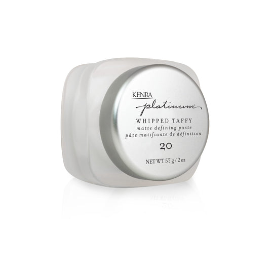 Kenra Platinum Whipped Taffy 20 | Matte Defining Paste | Delivers An Ultra-Matte, Firm Hold Finish | Sculpts, Smooths & Texturizes Styles | All Hair Types