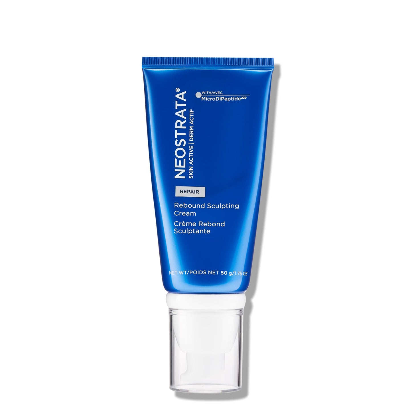 NEOSTRATA Rebound Sculpting Cream, Multi-Action Lifting Moisturizer, With Glycolic Acid, Peptides, and AHA/PHA Blend, Hydrating, Non-comedogenic, 1.7 oz