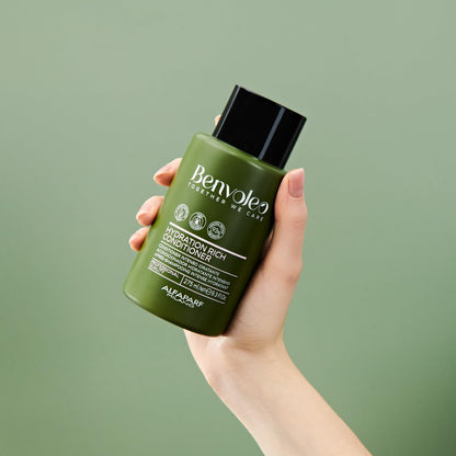 ALFAPARF MILANO Benvoleo Hydration Rich Conditioner for Dry Hair - Clean, Vegan, Sustainable Hair Care - Hydrates, Moisturizes, Nourishes - Paraffin Free - Natural Ingredients - 9.3 FL. Oz.