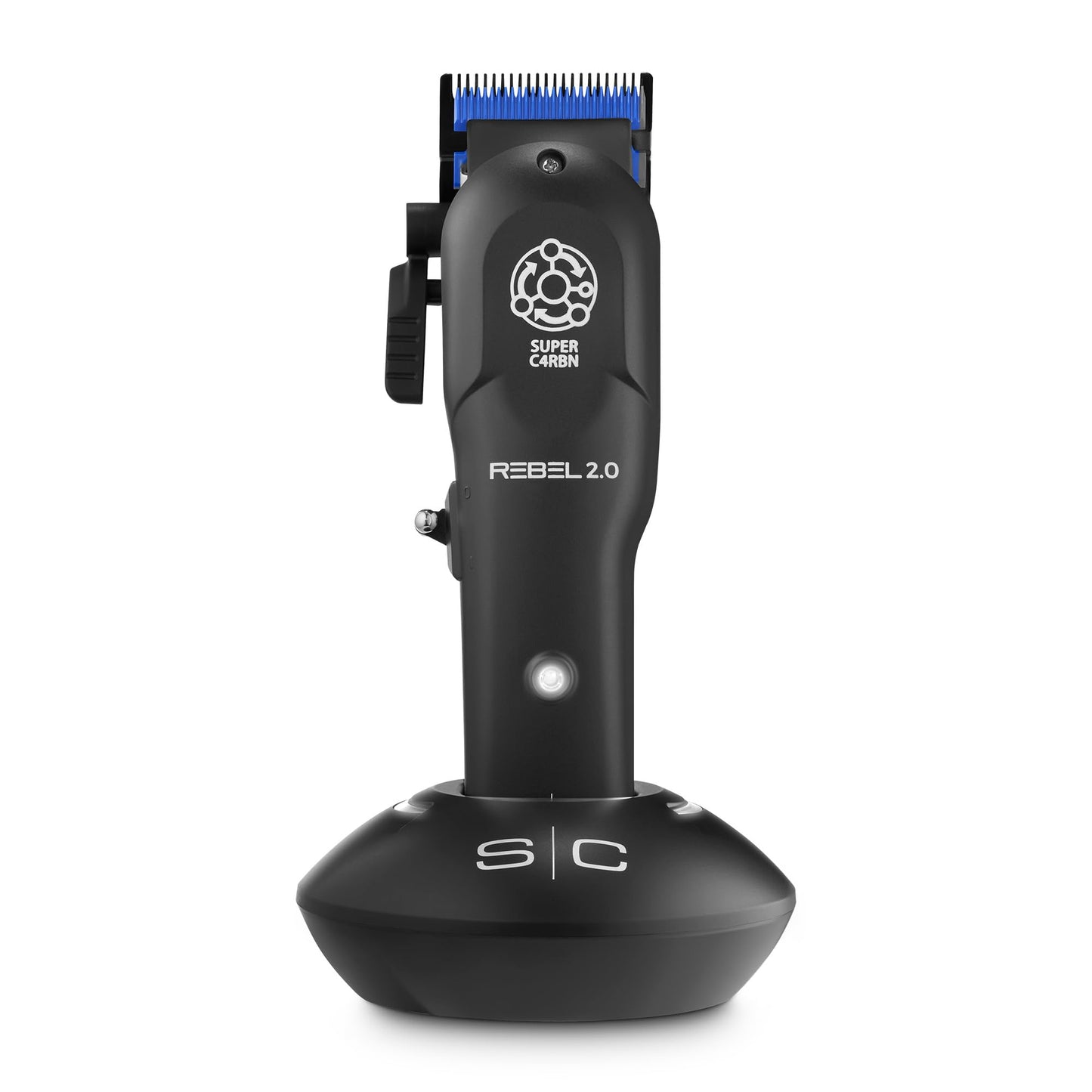 Stylecraft Rebel 2.0 Hair Clipper, Super C4RBN Motor with DLC and Ceramic Blades, USB-C Rechargeable, Cord/Cordless Haircutting