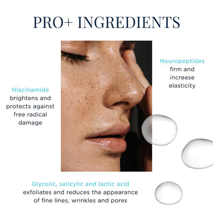 m-61 PowerGlow Pro+ Serum | Resurfacing Serum With Niacinamide, Neuropeptides, and Powerful BHAs/AHAs For Even, Radiant Skin. Dermatologist Tested With Clinical Trial Results - 1 Fl Oz