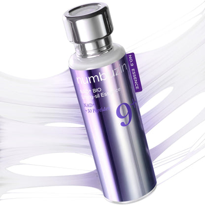 numbuzin No.9 NAD+ Peptide Lifting Serum for Glow, Firming & Wrinkles, Peptide Facial Serum for Sagging Skin, Fine Lines & Elasticity, Hydrating & Tightening Formula, Korean Skincare 1.69 fl oz