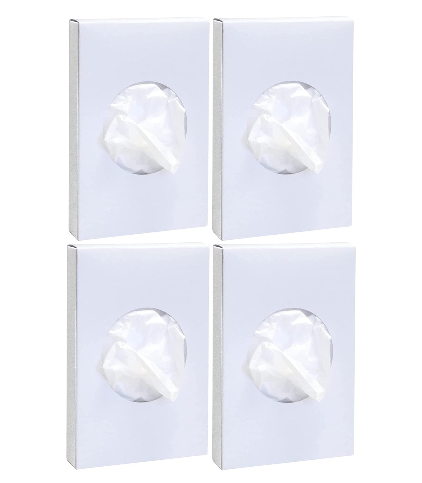 Universal Feminine Disposal Bags for Menstrual Care Products 4 Pack -30ct Refill Box- for Disposal of Tampons, Pads, Hygiene Products