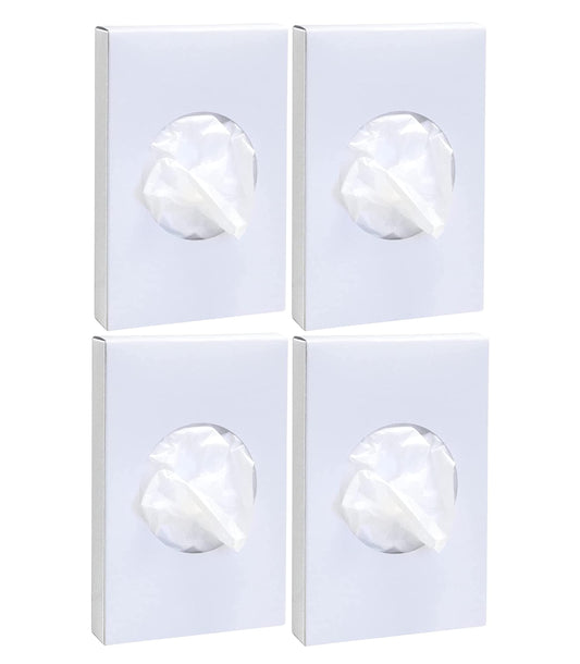Universal Feminine Disposal Bags for Menstrual Care Products 4 Pack -30ct Refill Box- for Disposal of Tampons, Pads, Hygiene Products