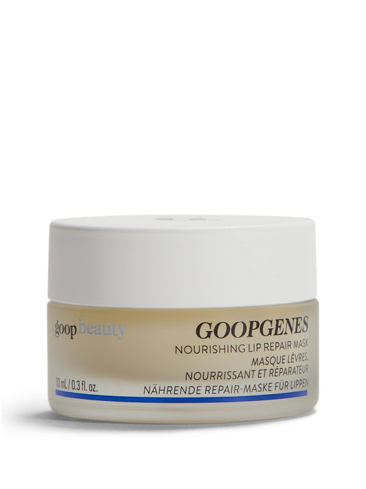 goop Beauty Nourishing Lip Repair Mask | Lip Hydration Treatment | Smooths, Plumps, & Softens | Ceramides & Vegan Lanolin | 0.3 oz