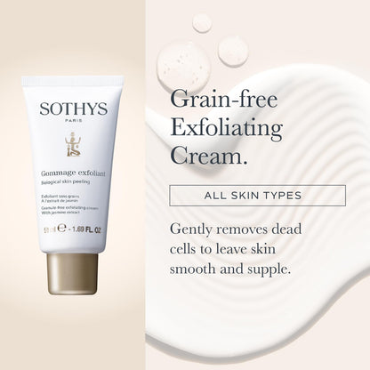 SOTHYS Biological Skin Peeling | Deep Exfoliating Face Scrub for Clear, Smooth & Supple Skin | Suitable for All Skin Types