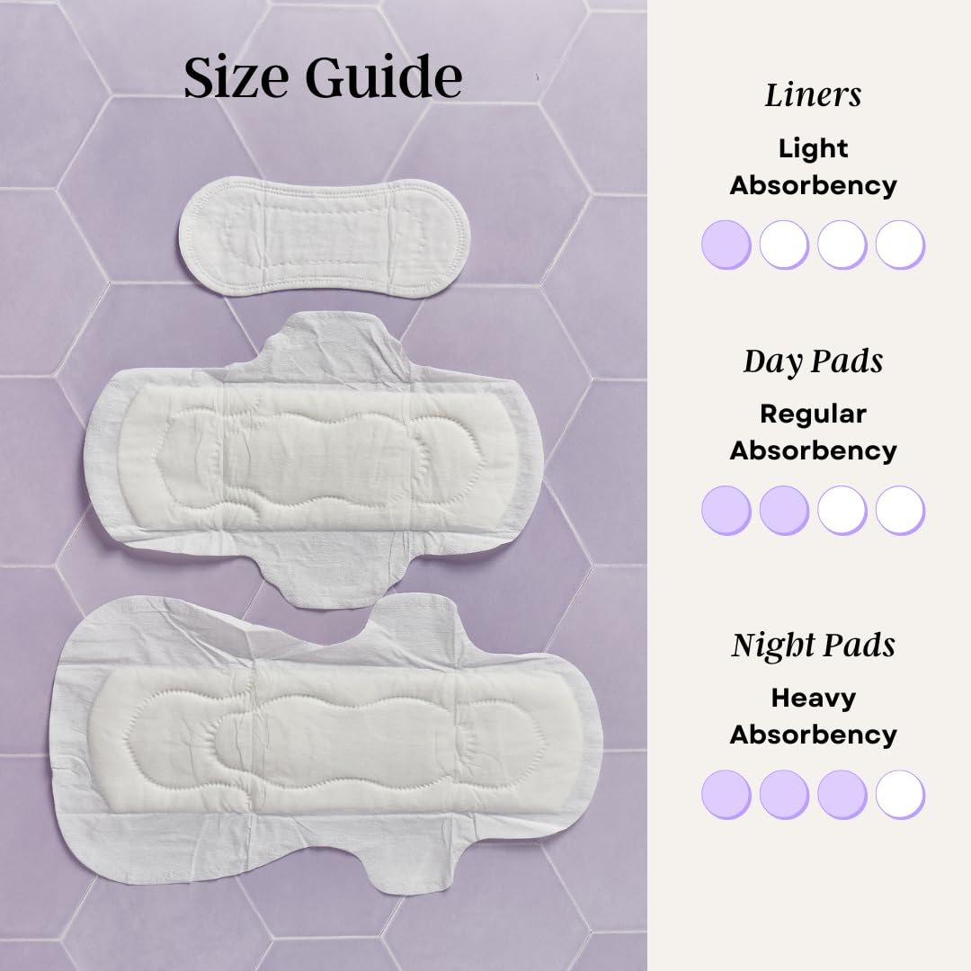 Besti 100% Organic Cotton Liners | Ultra Thin, Quick Absorbency (20 Count)