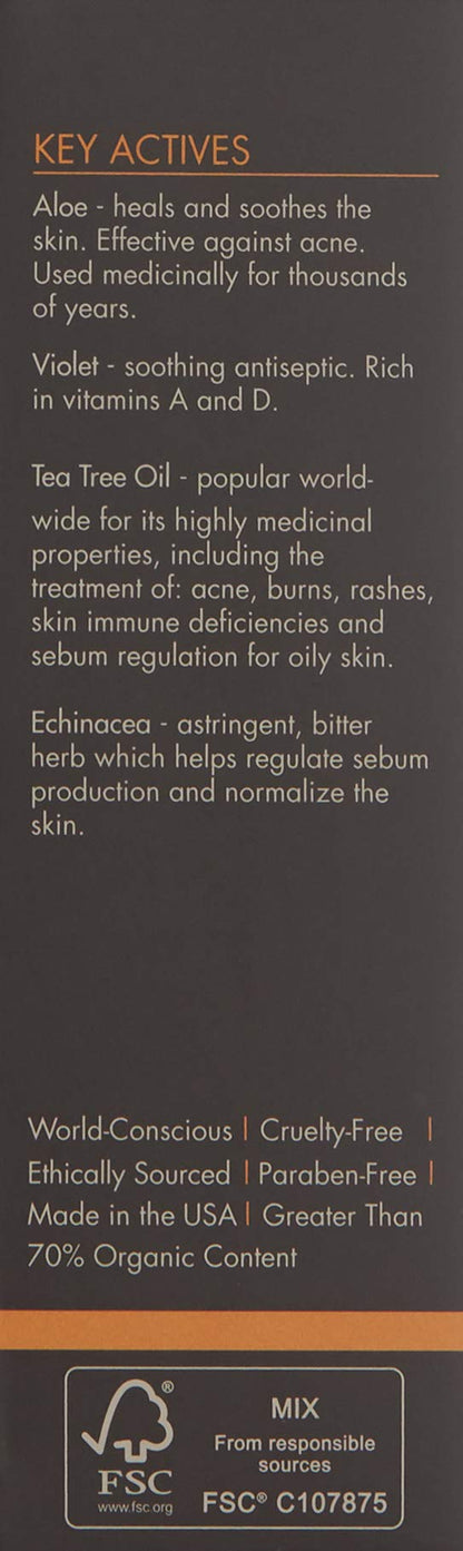 Organic Male OM4 Oily Step 4: Weightless Equalizing Moisture Complex, Moisturizer for Oily Skin to help reduce shine and breakouts for men