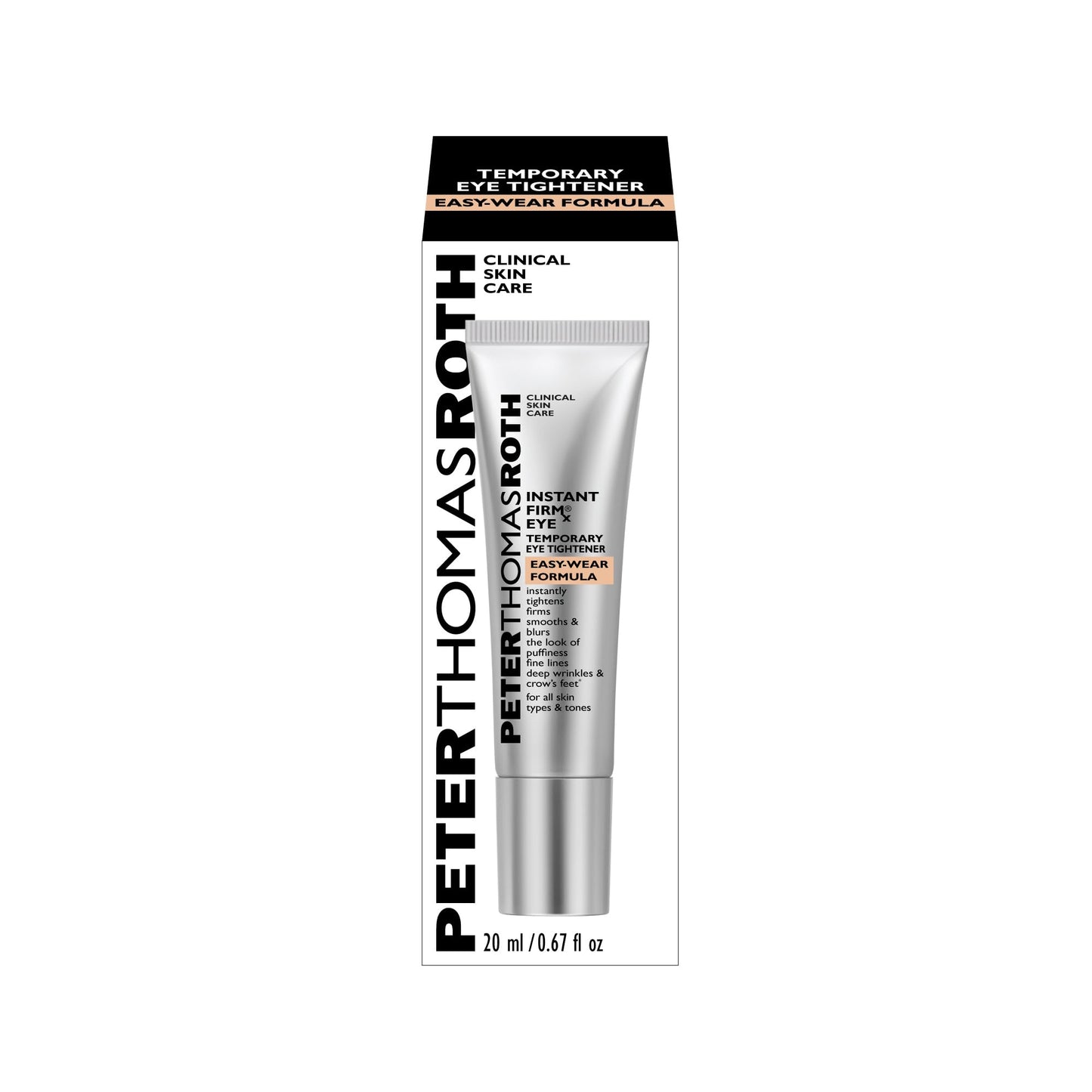 Peter Thomas Roth | Instant FIRMx® Eye Temporary Eye Tightener Easy-Wear Formula | For Firming Under-Eye Bags & Wrinkles