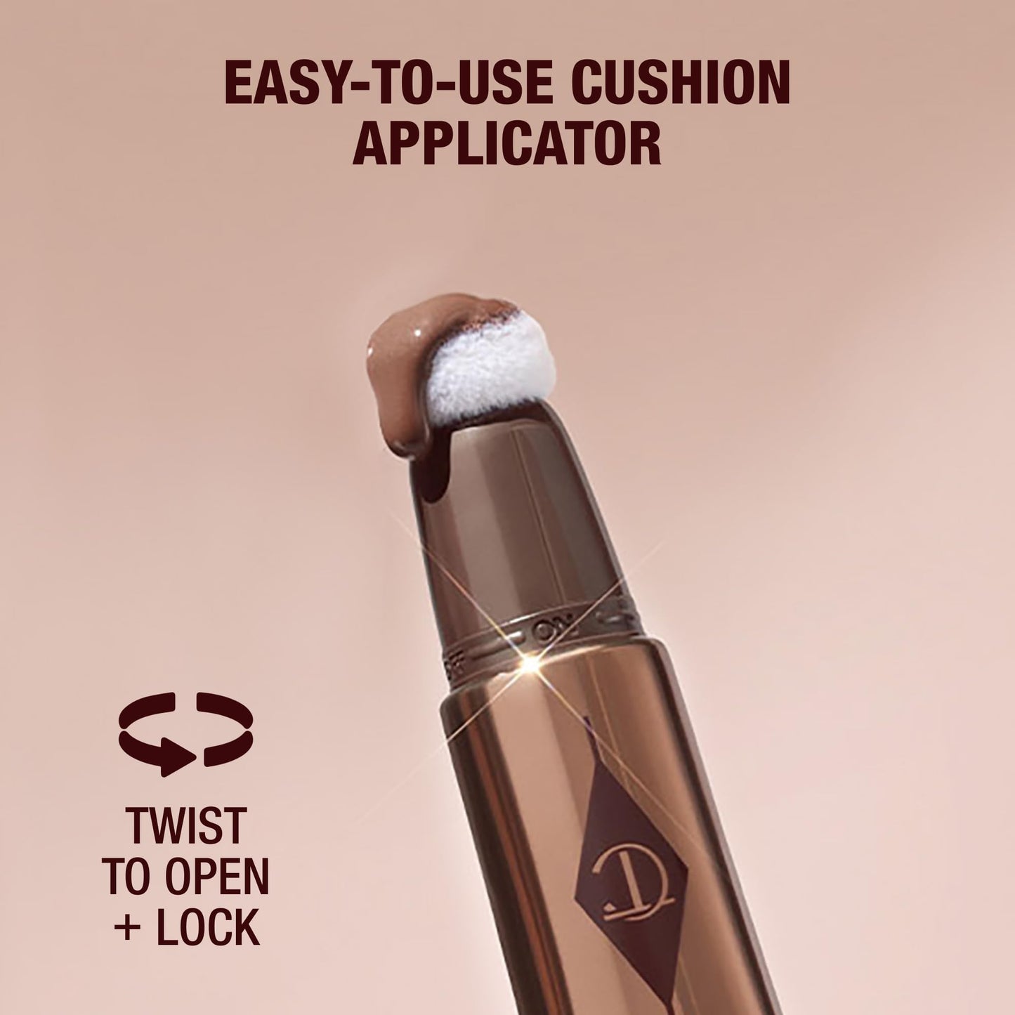 Charlotte Tilbury Hollywood Liquid Contour Wand - Easy-to-Use Contour Stick & Liquid Bronzer for Sculpting & Shaping - Leaves a Natural-Looking Sculpted Finish