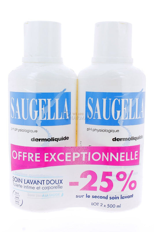Saugella Dermoliquid 2 x 500ml