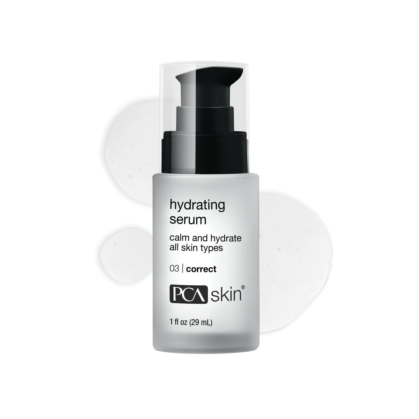 PCA SKIN Hydrating Serum, Sensitive Skin Face Moisturizer, Gently Nourishes and Hydrates Sensitive Skin, 1 fl oz Pump