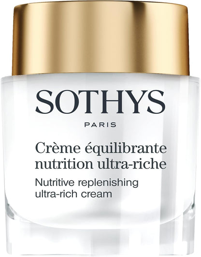 SOTHYS Ultra-Rich Nutritive Replenishing Cream | Daily Face Moisturizer for Dry Skin, Ultra-Rich Texture to Hydrate and Nourish