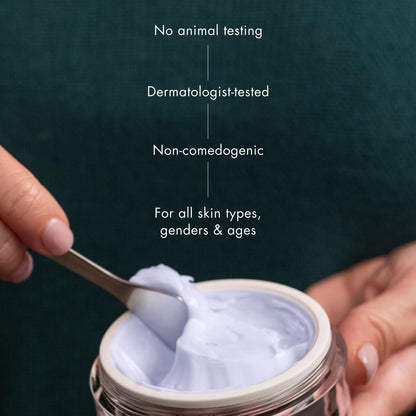 RéVive Rescue Balm Overnight Face Mask - Nourishing Facial Mask to Help Visibly Improve Signs of Stress & Restore Skin Vitality - Made with Peptides, Shea Butter & Aloe Vera to Soothe Skin (2.5 oz)