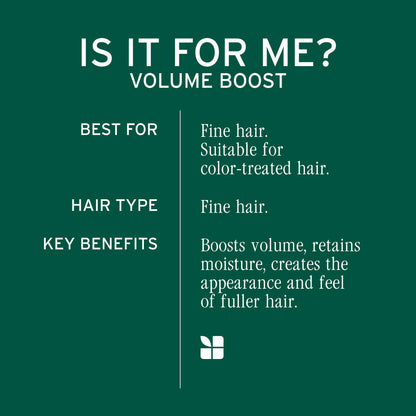 Biolage Volume Boost Shampoo - Long-Lasting Volume, Gently Cleanses, Adds Lightweight Shine To Fine Hair, Soy Protein & Polymers, Vegan, Paraben-Free