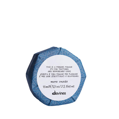 Davines This Is A Forming Pomade, Medium Hold Structure & Workability - Lightweight Formula for Short Hair Styling - Natural Shine & Memory Effect, 2.54 Fl Oz