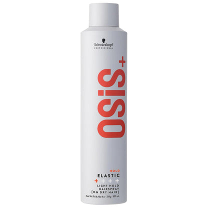 OSiS+ Elastic Hairspray - Light Hold with Heat Protection for All Hair Types