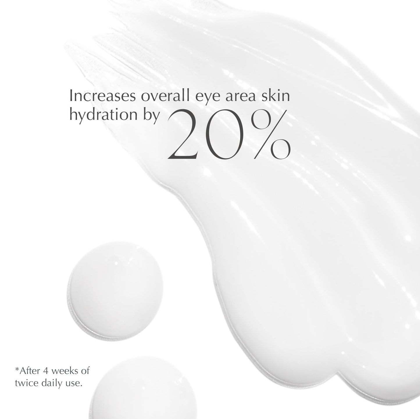 EXUVIANCE Pro-Plump Hydrating Eye Cream, Plumping and Firming Anti Aging Eye Cream, for Crows Feet and Wrinkles, with Hyaluronic Acid and PHA, 0.5 oz