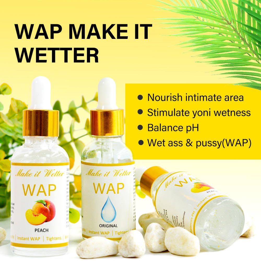 Laymoon Yoni Slime WAP Oil Nature Herbs – 100% Herbal, Organic Intimate Oil for Vaginal Tightening, pH Balance & Moisture Plant-Based Feminine Care Essential Oil, 30ml