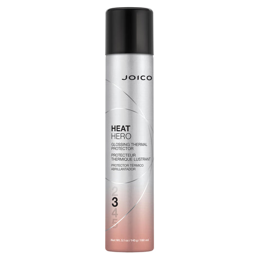 Joico Heat Hero Glossing Thermal Protector | For Most Hair Types | Protect Against Heat & Humidity | Protect Against Pollution & Harmful UV | Reduce Split Ends | Boost Shine | Paraben & Sulfate Free