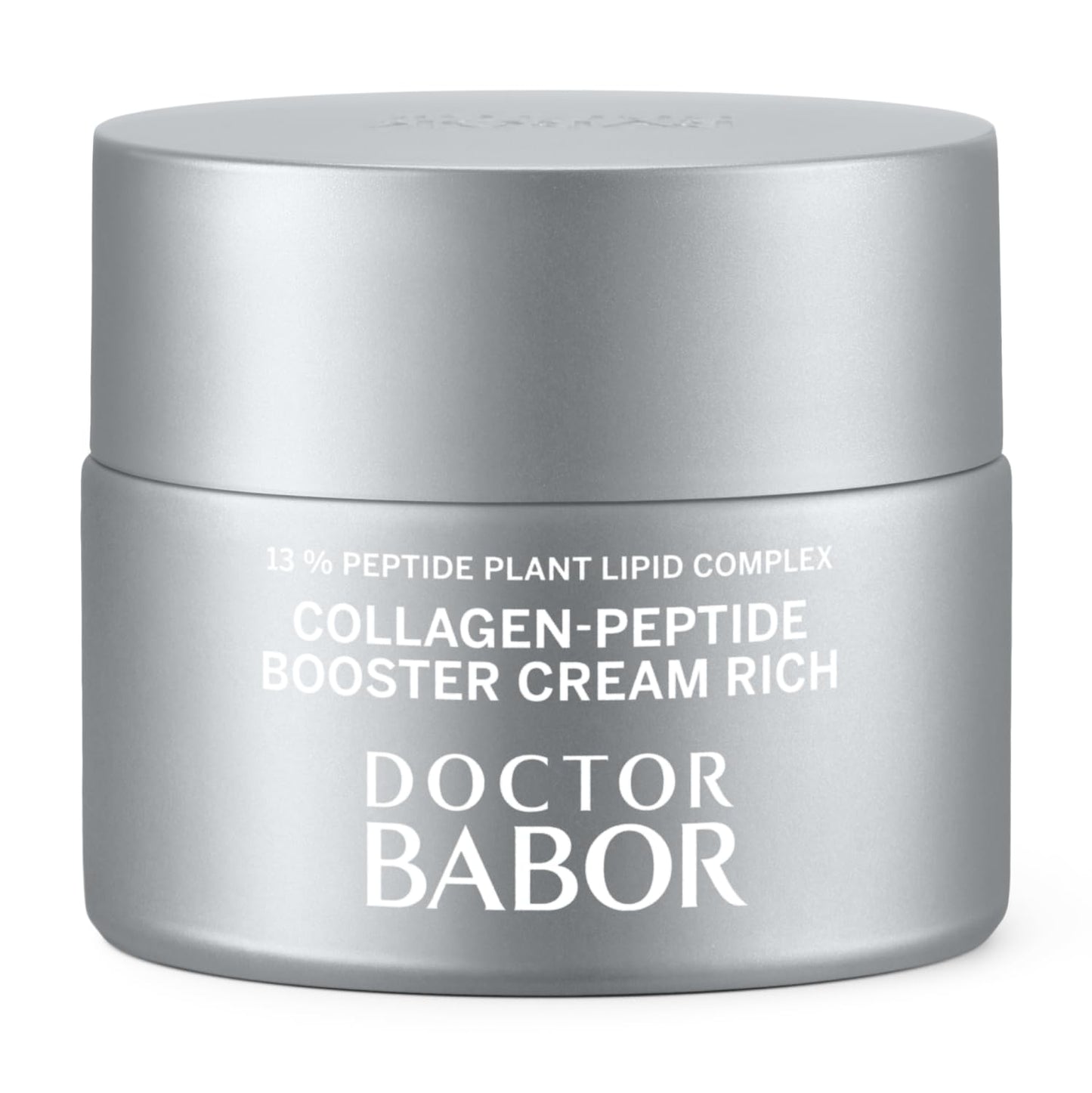 BABOR DOCTOR Collagen Face Cream Rich – Firming Peptide Moisturizer with Hyaluronic Acid & Squalane | Reduces the Appearance of Wrinkles & Boosts the Look of Elasticity | Day & Night Use | 1.69 oz
