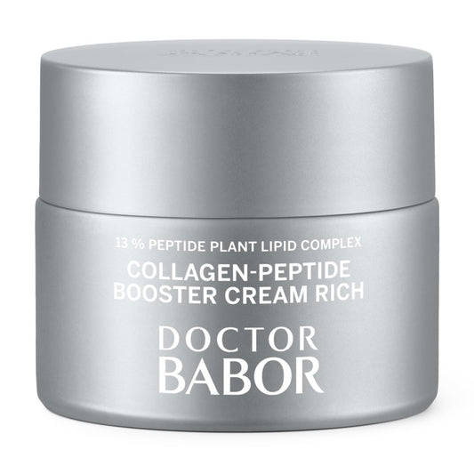 BABOR DOCTOR Collagen Face Cream Rich – Firming Peptide Moisturizer with Hyaluronic Acid & Squalane | Reduces the Appearance of Wrinkles & Boosts the Look of Elasticity | Day & Night Use | 1.69 oz