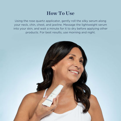 Beverly Hills MD Rapid-Lift Advanced Neck Serum- Reduce Wrinkles & Tone Skin- Anti-Aging Formula for Lifting and Smoothing Sagging Skin on Neck, Chin, & Chest w/Polyphenols (New Formula)