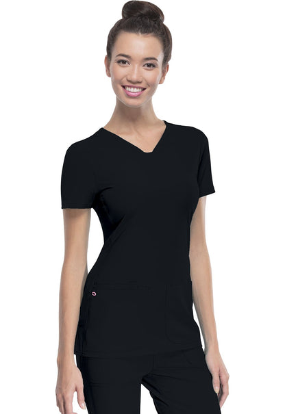 HeartSoul Women's Pitter-Pat V-Neck Scrubs Top