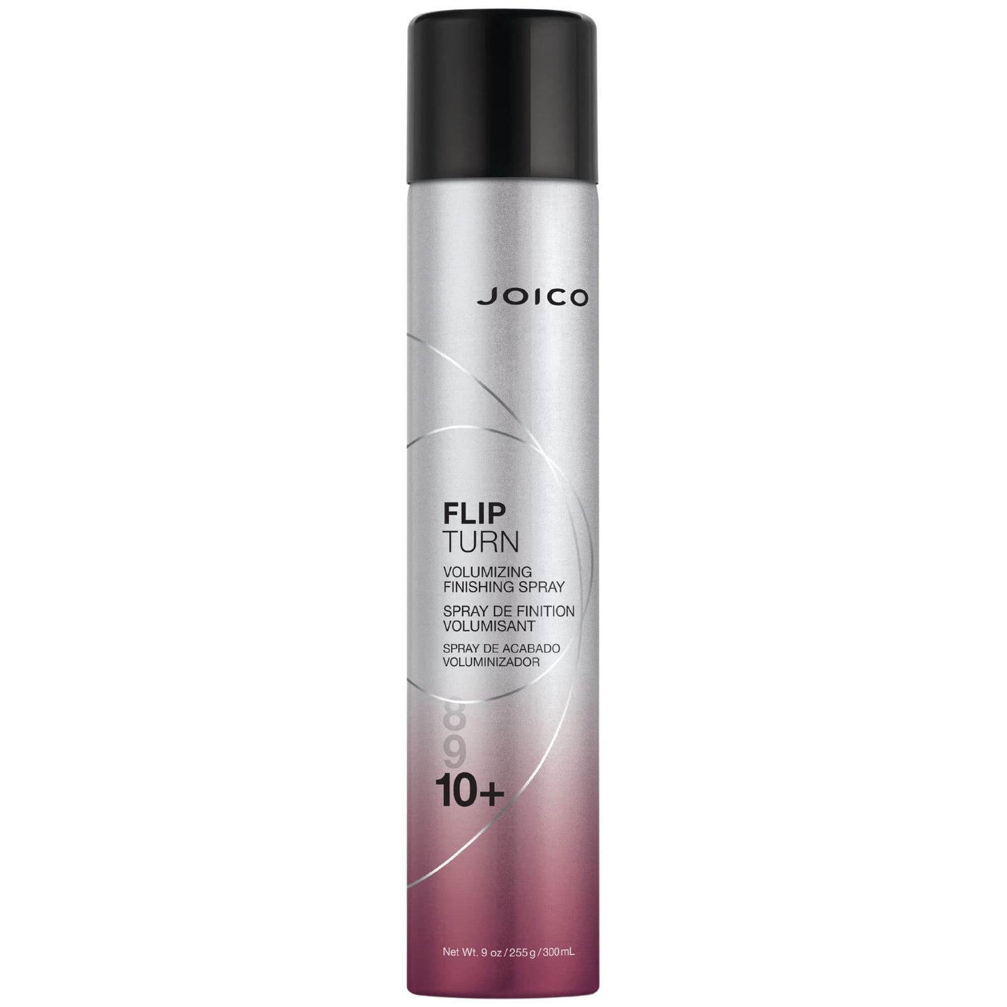 Joico Flip Turn Volumizing Finishing Spray | For Most Hair Types | Humidity Protection | Hold Level 10+ | Protect Against Pollution & Harmful UV | Paraben & Sulfate Free | 72 Hour Hold