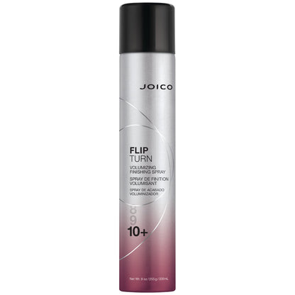 Joico Flip Turn Volumizing Finishing Spray | For Most Hair Types | Humidity Protection | Hold Level 10+ | Protect Against Pollution & Harmful UV | Paraben & Sulfate Free | 72 Hour Hold
