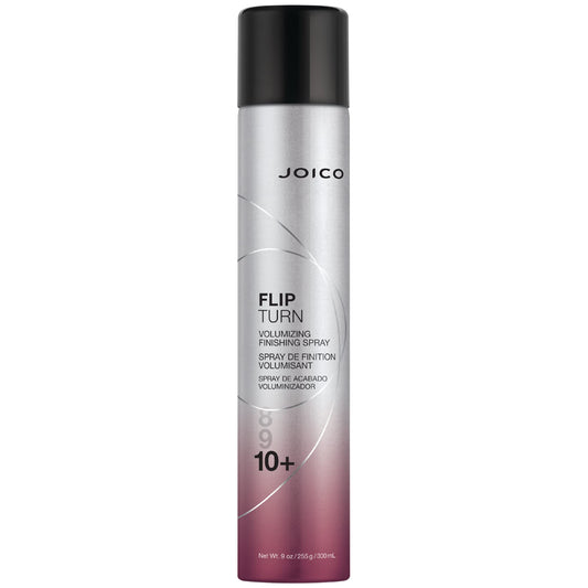 Joico Flip Turn Volumizing Finishing Spray | For Most Hair Types | Humidity Protection | Hold Level 10+ | Protect Against Pollution & Harmful UV | Paraben & Sulfate Free | 72 Hour Hold