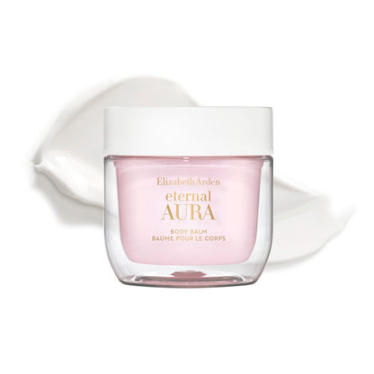 Elizabeth Arden Eternal Aura Body Balm, Moisturizer for Dry Skin with Shea Butter, Cocoa Butter, and Sweet Almond Oil, Skin Firming Hydrating Body Cream 125 ml, 4.2 fl oz
