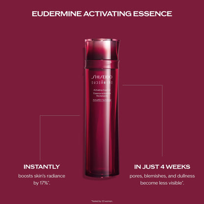 Shiseido Lifting & Firming Eye Care Set - Eudermine Activating Essence (30mL), Vital Perfection Uplifting and Firming Advanced Cream (15mL) & Eye Cream (15mL) - $159 Value