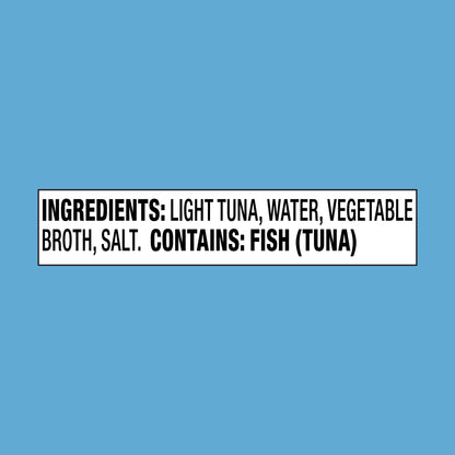 StarKist 25% Less Sodium Chunk Light Tuna In Water, 5 Oz Can, 5 Oz