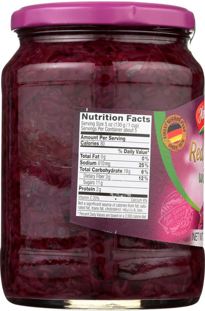 Hengstenberg Red Cabbage With Apple 24.3 OZ(Pack of 4)4