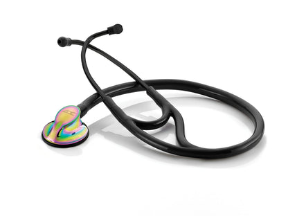 ADC Adscope 600 Platinum Series Cardiology Stethoscope with Tunable AFD Technology, 27 inch, Iridescent Tactical
