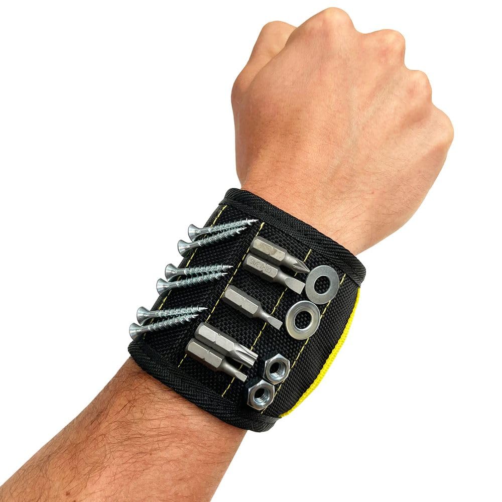 Wrap It Storage Wristband Magnetic SNAP 100-MSWB-BL