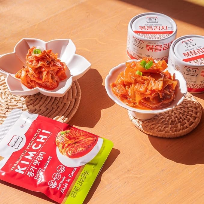 Cabbage Fried Kimchi Can 5.64oz(160g) / Canned Kimchi / Korean Spicy Food (6)