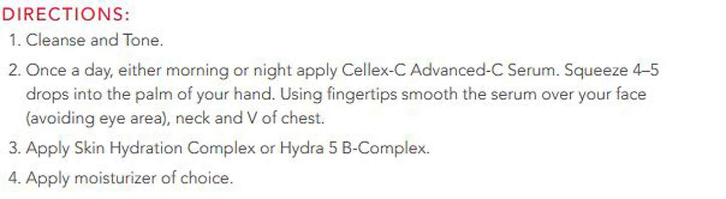 Cellex-C Advanced-C Serum, 1 Fl Oz (Pack of 1)