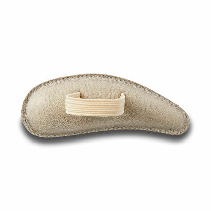 Medline Hammer Toe Crest, Deluxe Suede, Right, Size Large, Pack of 3