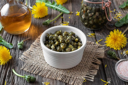 Sanniti Spanish Non Pareil Capers in Vinegar and Salt Brine - 33.5 oz