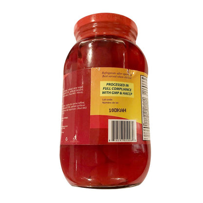 Kapuso Kaong Sugar Palm Fruit in syrup, Red 340g (12oz), Pack of 1